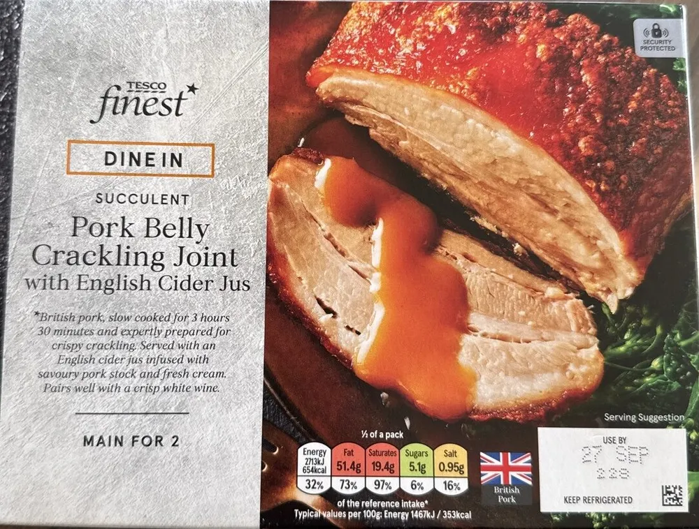 Pork Belly Crackling Joint