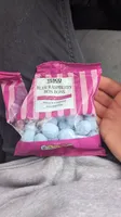 TESCO BLUE RASPBERRY BON BONS SOFT CHEWY CENTRE In