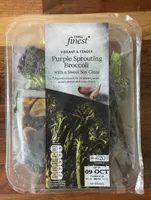 Purple Sprouting Broccoli With A Sweet Soy Glaze