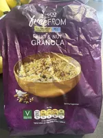 TESCO freeFROM GLUTEN WHEAT FREE MILK FRUIT & NUT