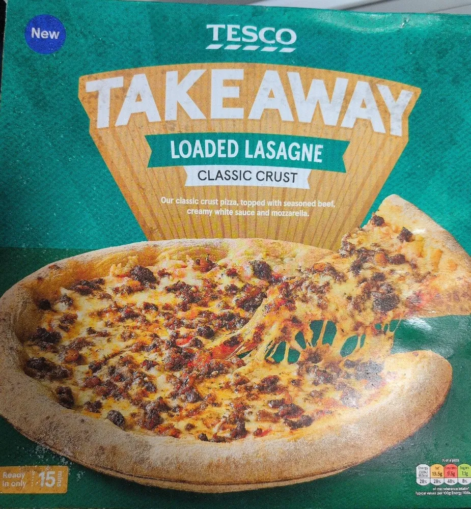 Loaded Lasagne Pizza