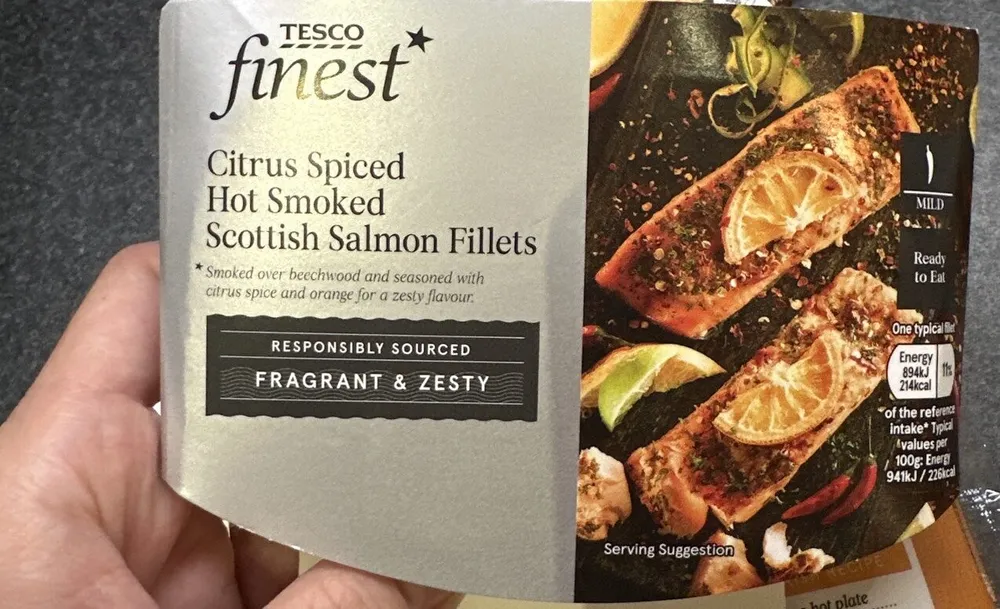 Citrus Spiced Hot Smoked Scottish Salmon Fillets