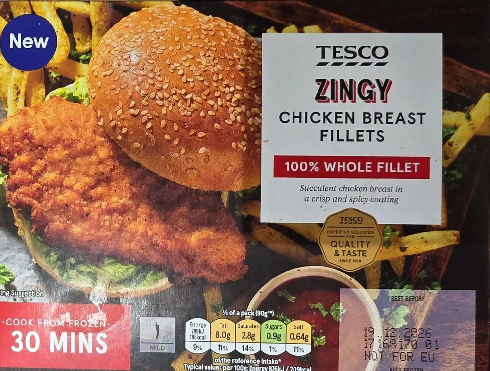 Zingy Chicken Breast Fillet
