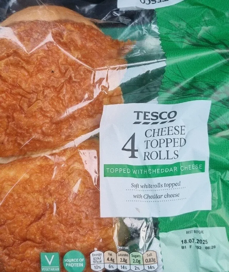 Cheese Topped Rolls
