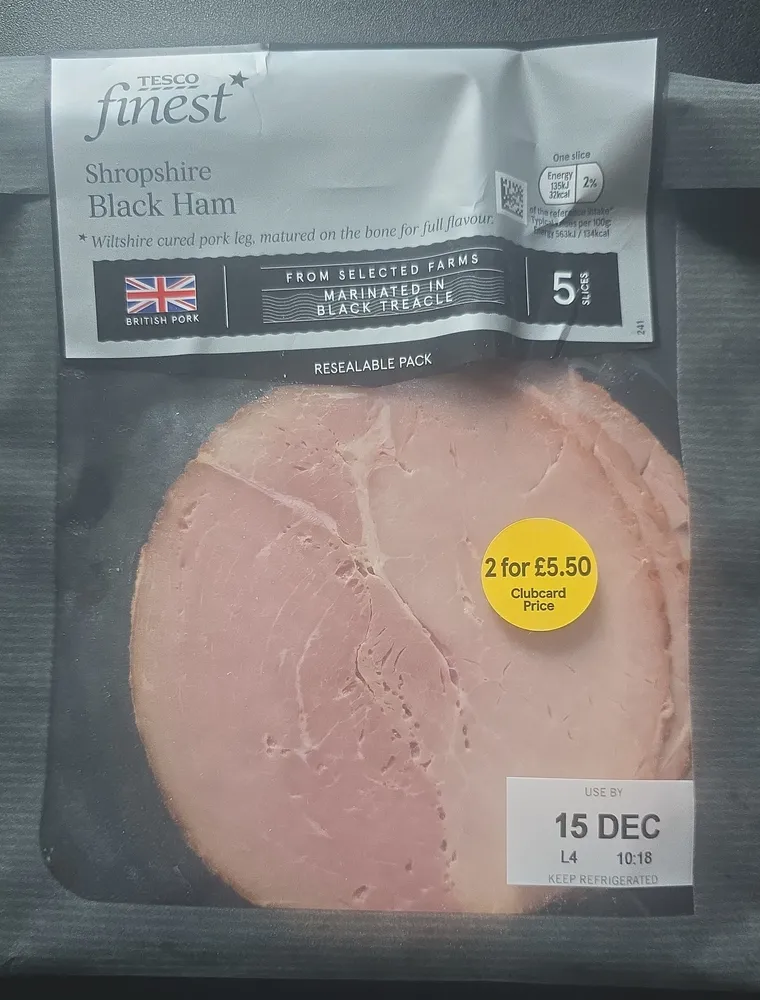 Shropshire Black Ham