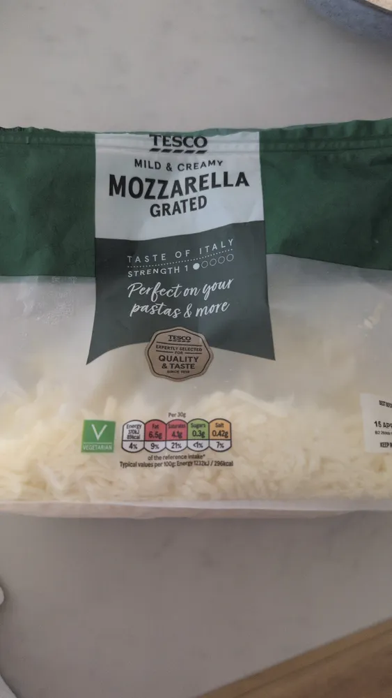 Mild & Creamy Mozzarella Grated