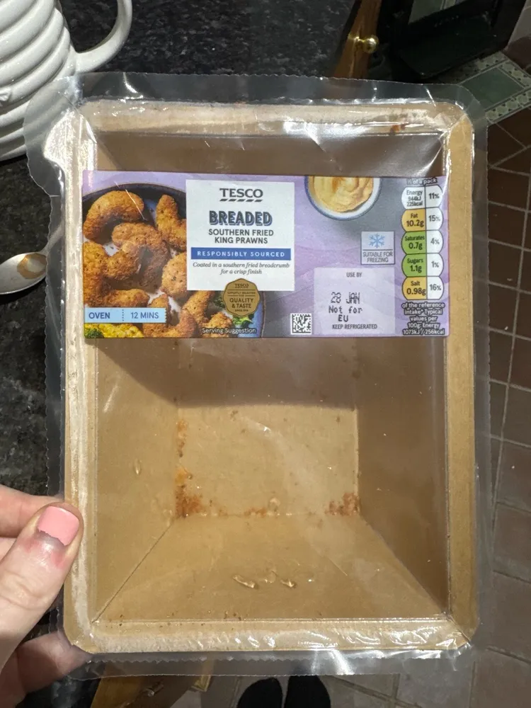 Breaded Southern Fried Prawns