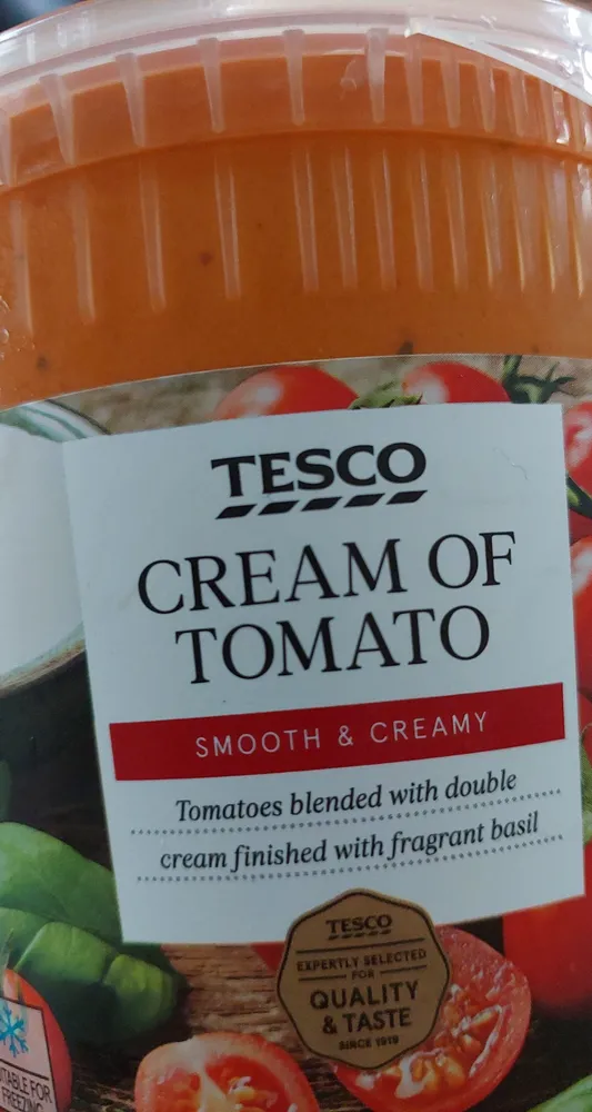 Cream Of Tomato Soup