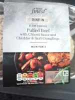 Pulled Beef With Chianti Sauce And Dumplings