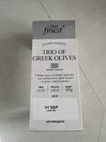 Trio Of greek Olives