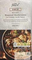 Roasted Mushrooms In Creamy Garlic Sauce