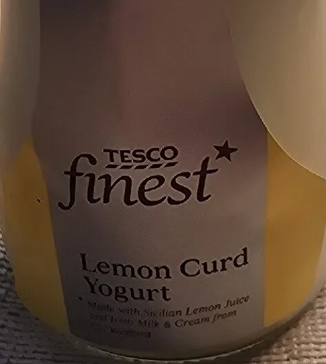 finest Lemon Curd Yogurt Made with Sean Lemon Juic
