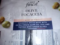 Olive focaccia