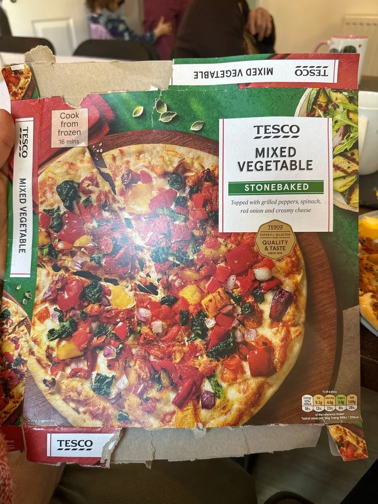 Mixed Vegetable Pizza