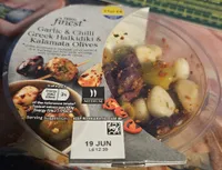 Garlic & Chilli Greek Halkidiki & Kalamata Olives