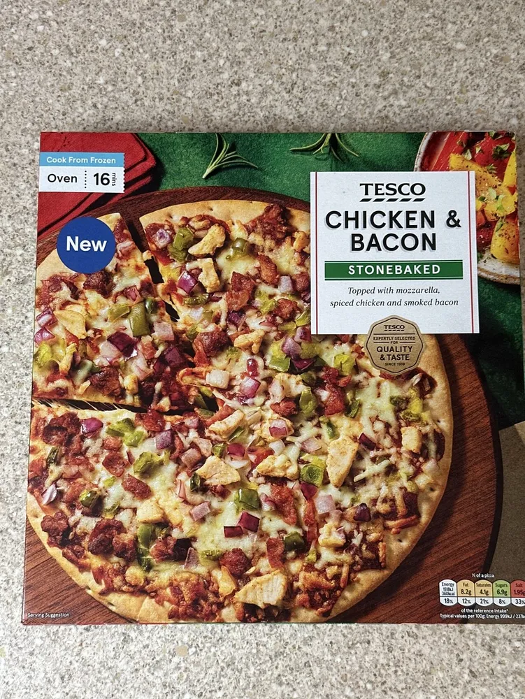 Chicken And Bacon Pizza