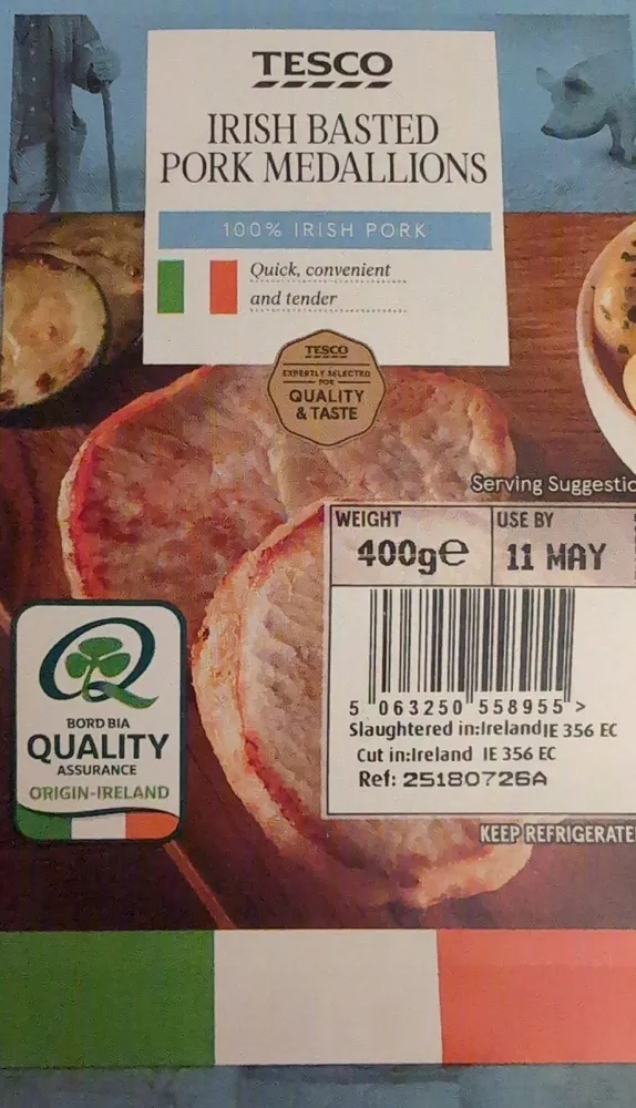 Basted Pork Medallions
