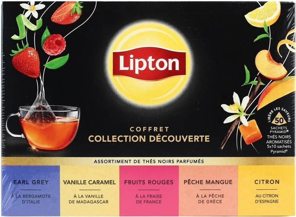 Coffret Collection Découverte – Assortiment de thés noirs parfumés