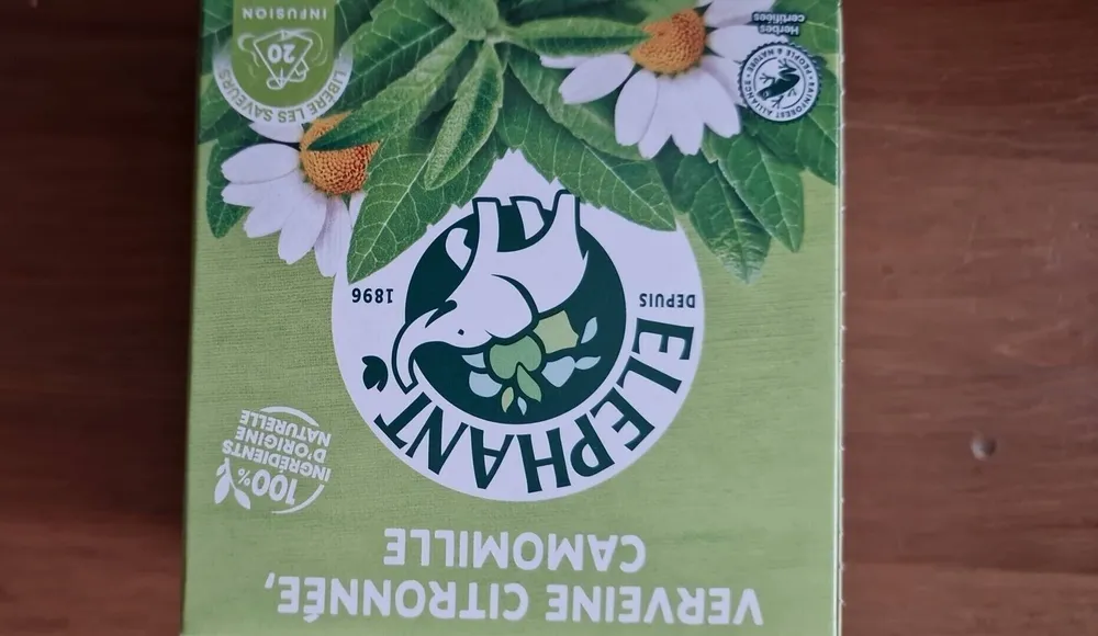 Infusion verveine citronnée, camomille
