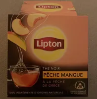 Thé noir pêche mangue