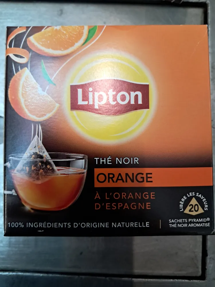 Thé noir orange