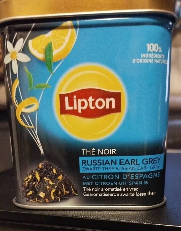 Thé noir Russian Earl Grey au citron d’Espagne et citron vert