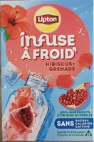 Infuse à froid Hibiscus + Grenade