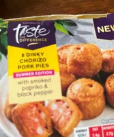 Chorizo pork pies