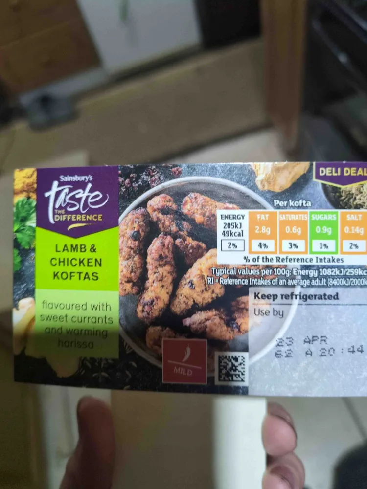 Lamb chicken kofte