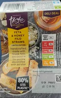 Feta & Honey Filo Straws (Taste the Difference)