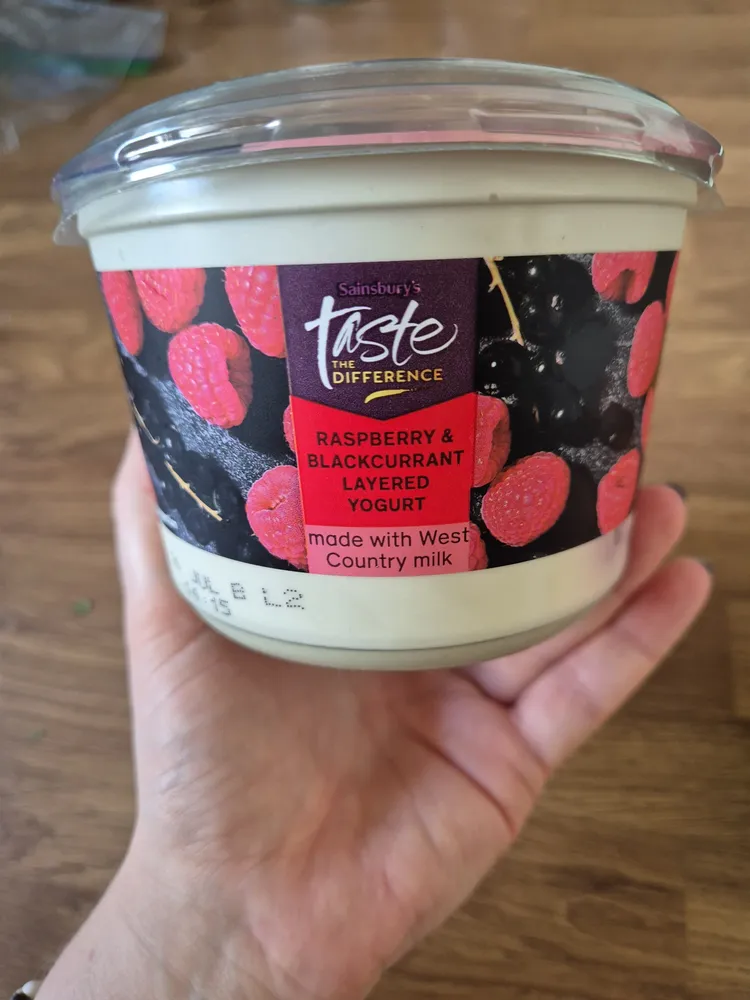 Taste The Difference Raspberry And Blackcurrent