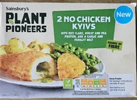 2 No Chicken Kyivs