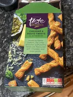 Cheddar & Pesto Twists