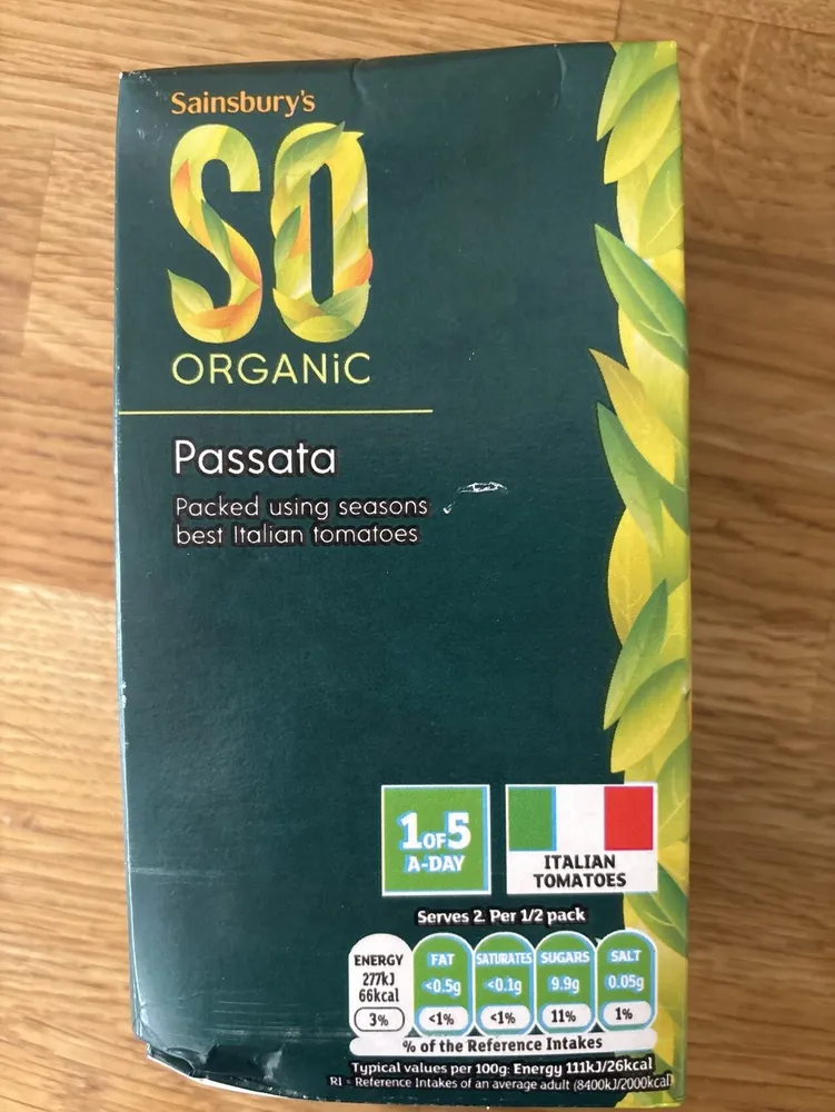 SO Organic Passata