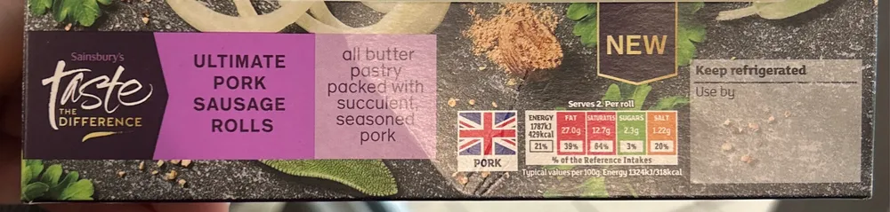 Ultimate Pork Sausage Rolls