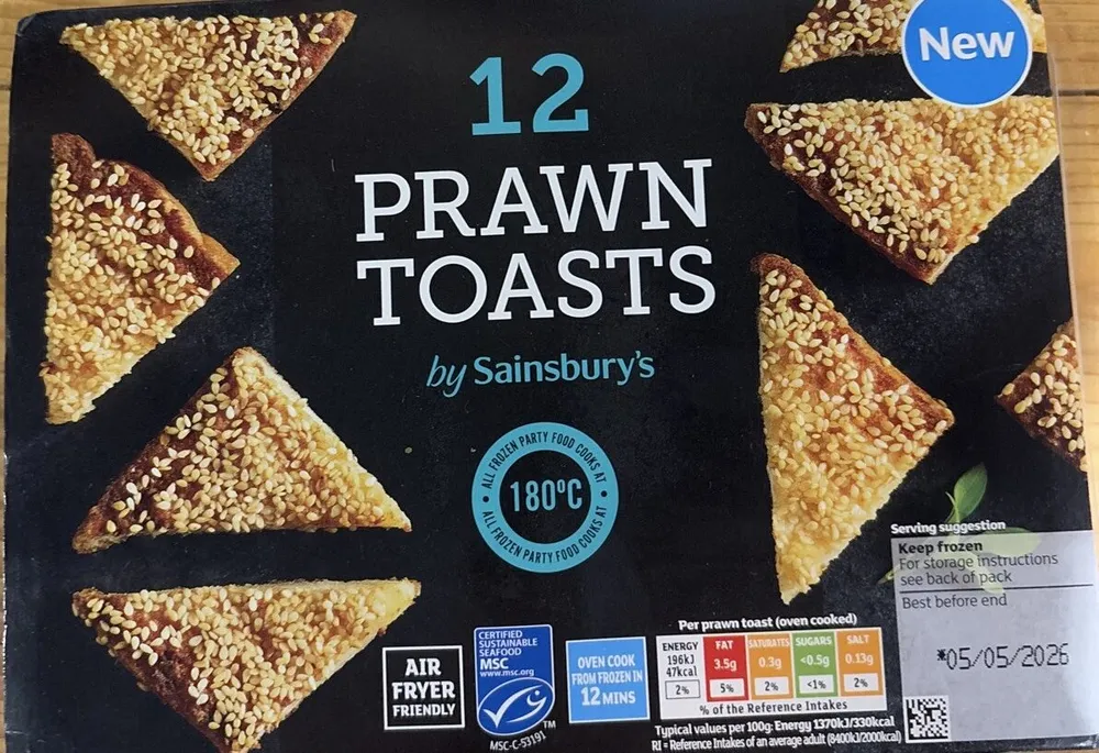 Prawn Toasts By Sainsbury’s
