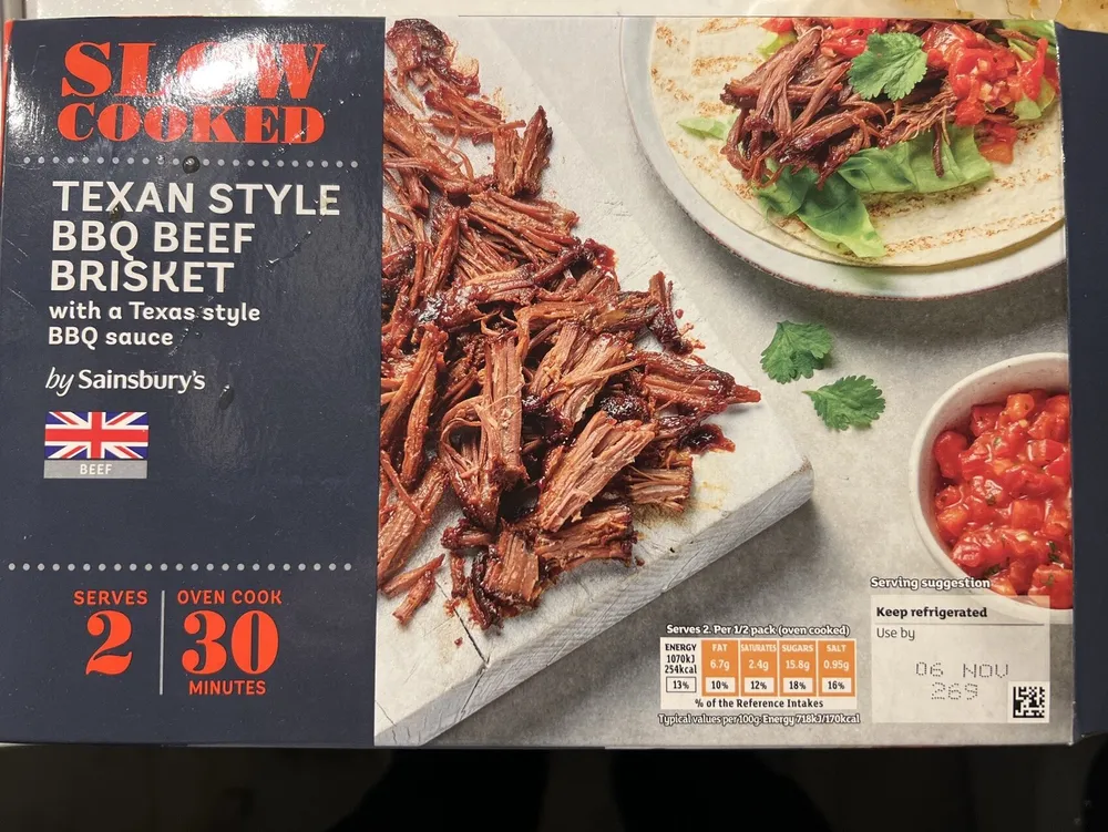 Texan Style BBQ Beef Brisket with a Texas style BBQ sauce