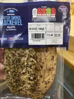 Ready to Eat Peppered Hot Smoked British Mackerel Fillets