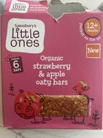 Organic Strawberry & Apple Oaty Bars