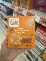 Organic carrot & orange oaty bars