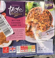 Butter Chicken Curry Pie