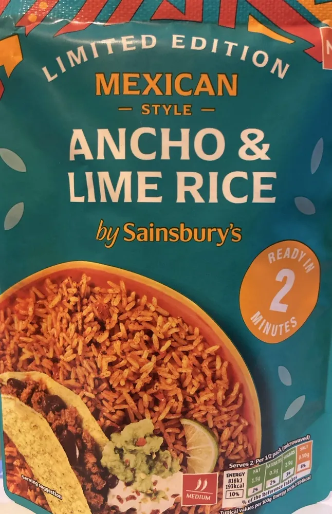 Ancho & Lime Rice