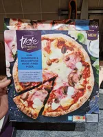 Ham, Mushroom & Marscapone Wood-Fired Pizza
