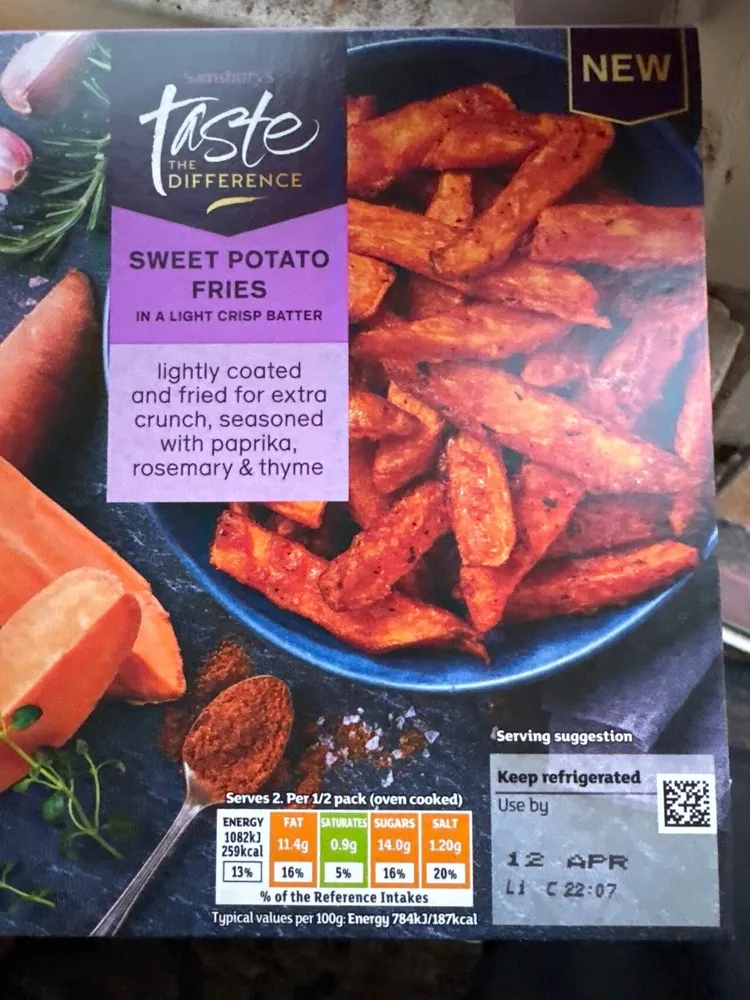 Taste the Difference Sweet Potato Fries