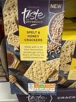 Spelt & Honey Crackers