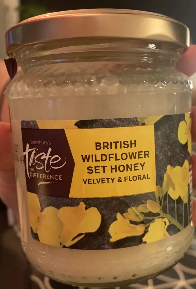 British Wildflower Set Honey
