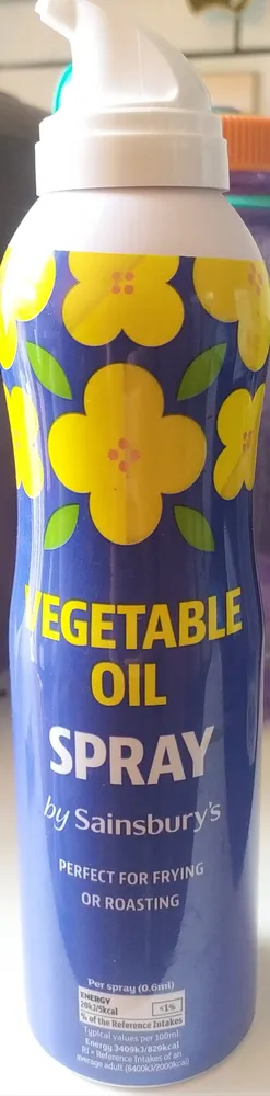 Vegetable Oil Spray