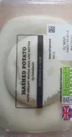 Mashed potato with creamy whole milk and butter
