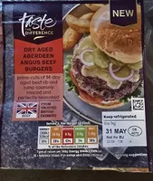 Dry Aged Aberdeen Angus Beef Burgers