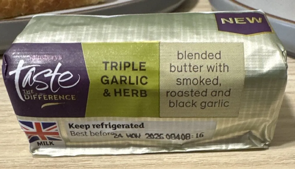Triple Garlic And Herb Butter